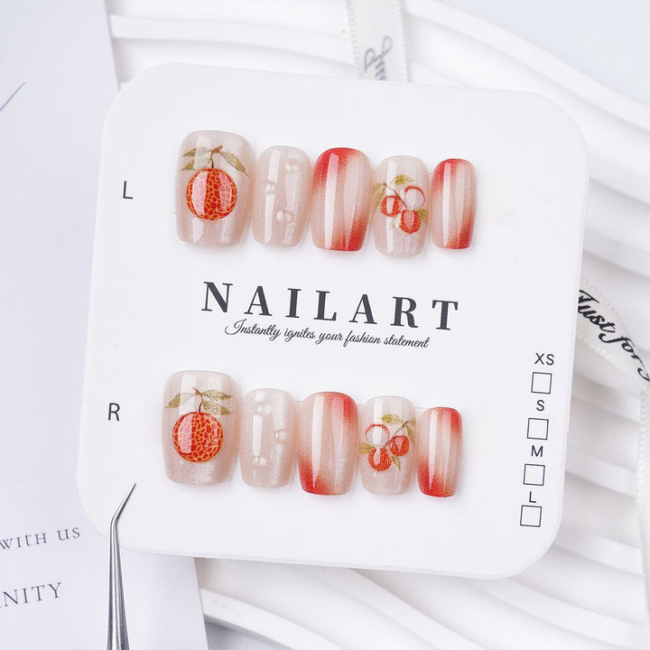 Decorative Press-On Nail Set
