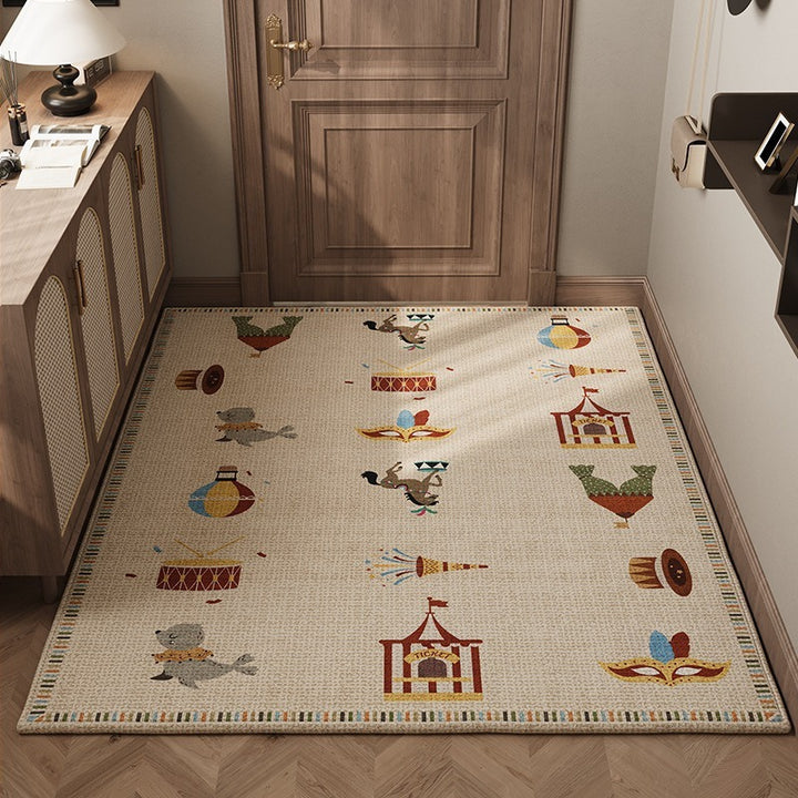 Astronaut-Themed Decorative Area Rug Kalsten