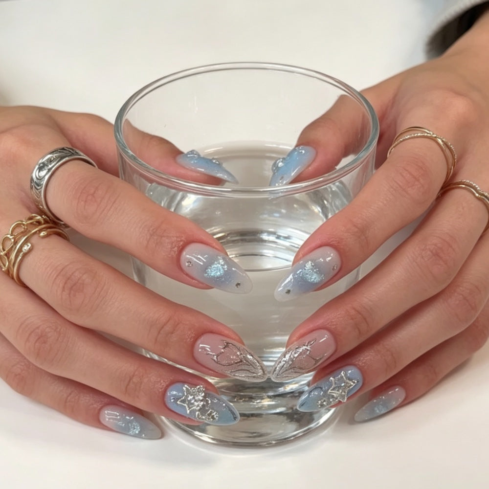 Artistic Press-On Nail Art Set Kalsten