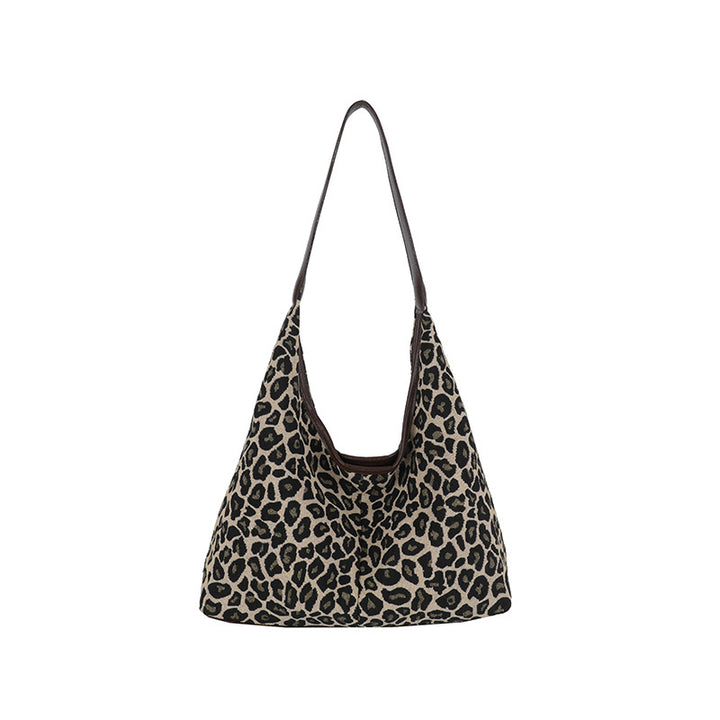 Stylish Leopard Print Hobo Bag Kalsten