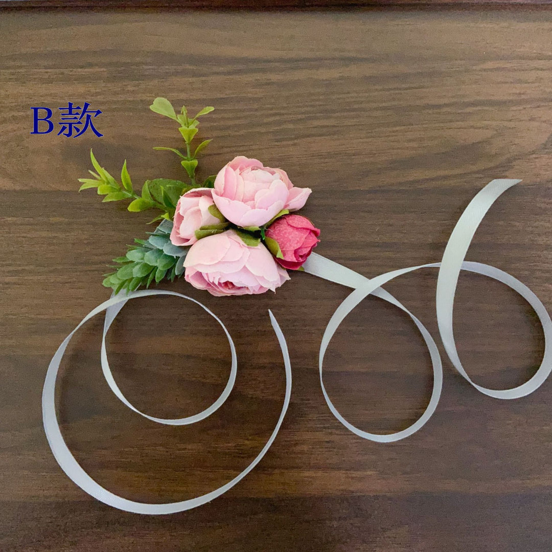 Elegant Floral Hair Corsage