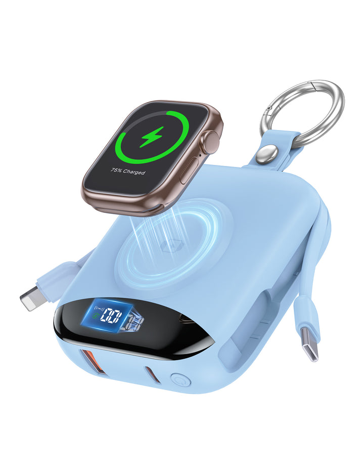Portable Wireless Power Bank with Integrated LED Display Kalsten