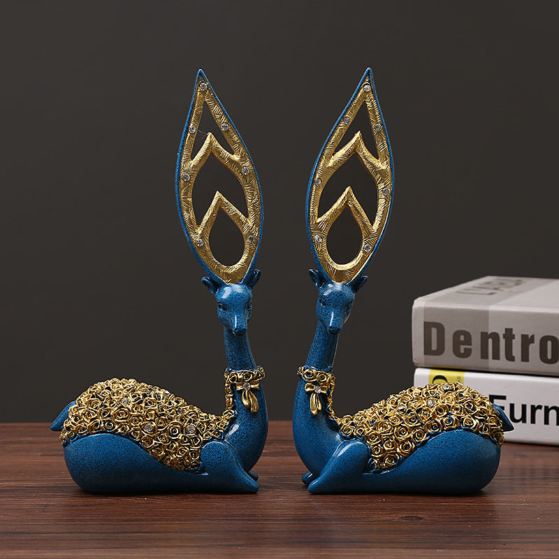 Elegant and artistic antler decorative figures Kalsten