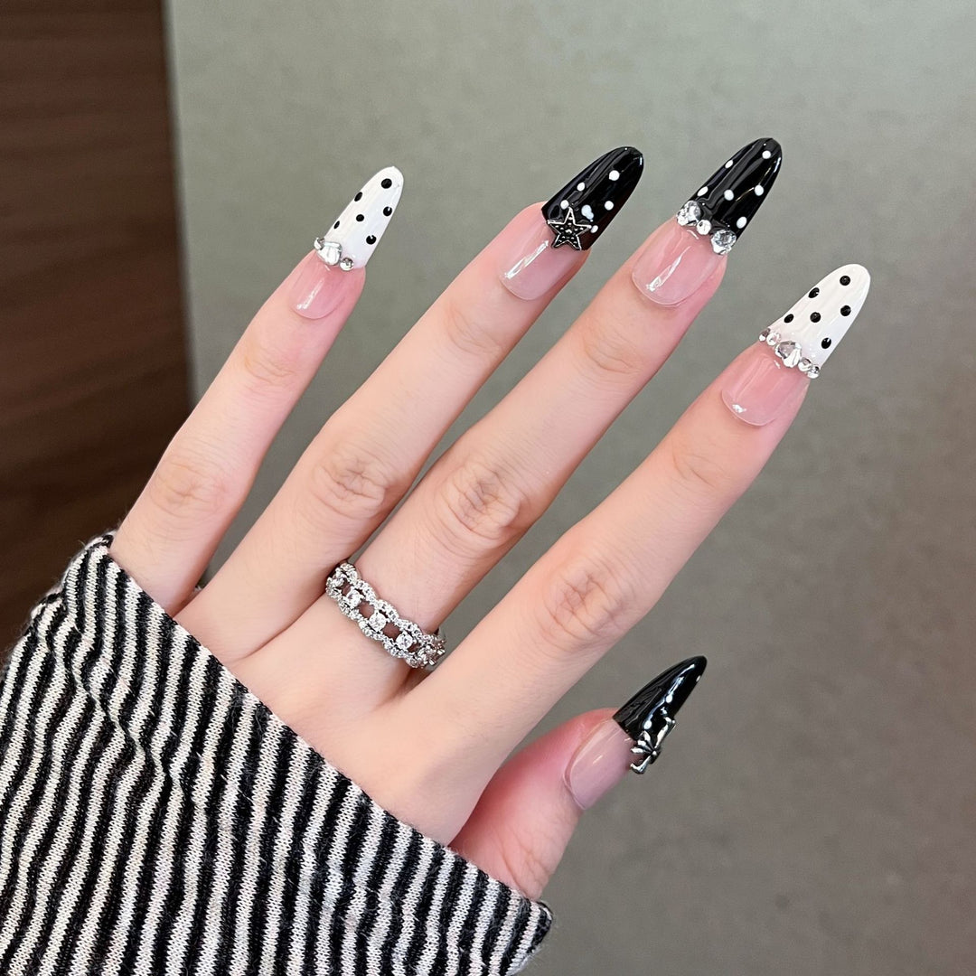 Elegant Decorative Press-On Nail Extensions Kalsten