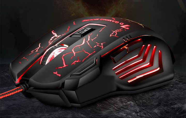 High-Precision Gaming Mouse with Adjustable DPI Kalsten