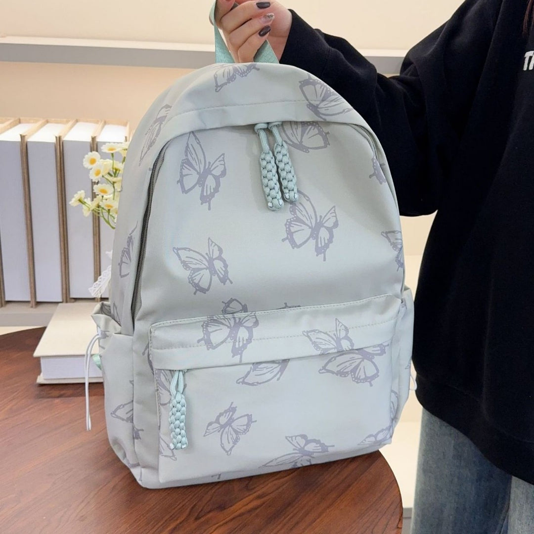 Backpack with Playful Butterfly Design Kalsten