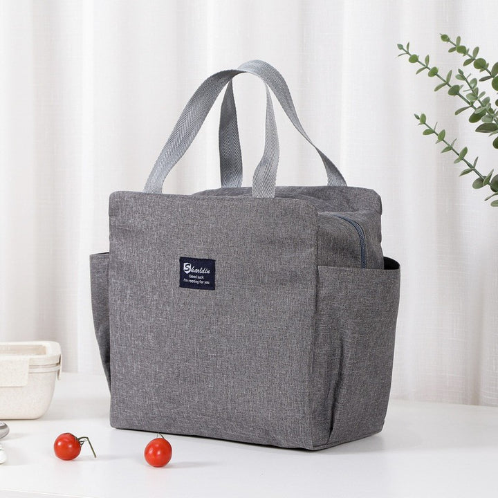 Fun Soccer-Themed Insulated Lunch Tote Kalsten