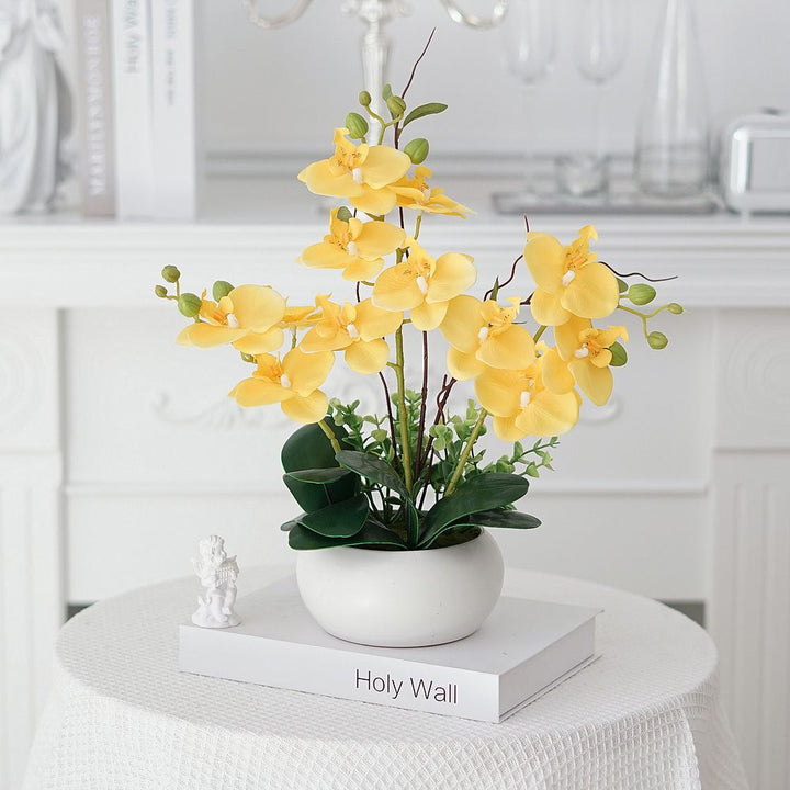 Realistic Artificial Orchid Decoration