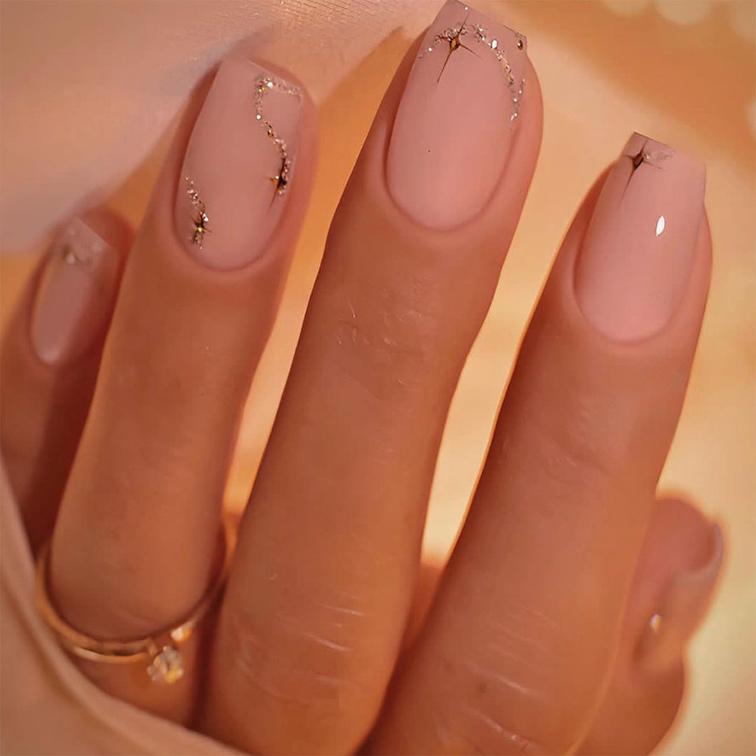 Elegant Press-On Nail Art Set Kalsten