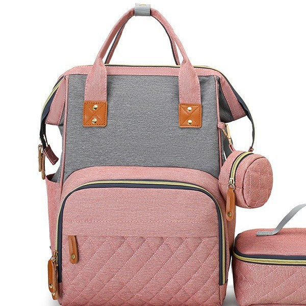 Multi-Purpose Quilted Diaper Backpack Kalsten