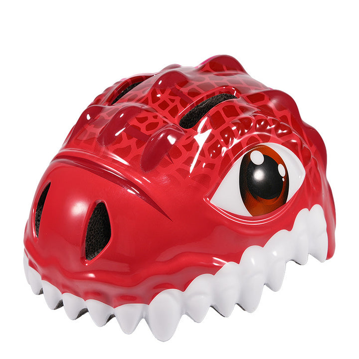 Kids' Fun Dinosaur-Themed Safety Helmet Kalsten