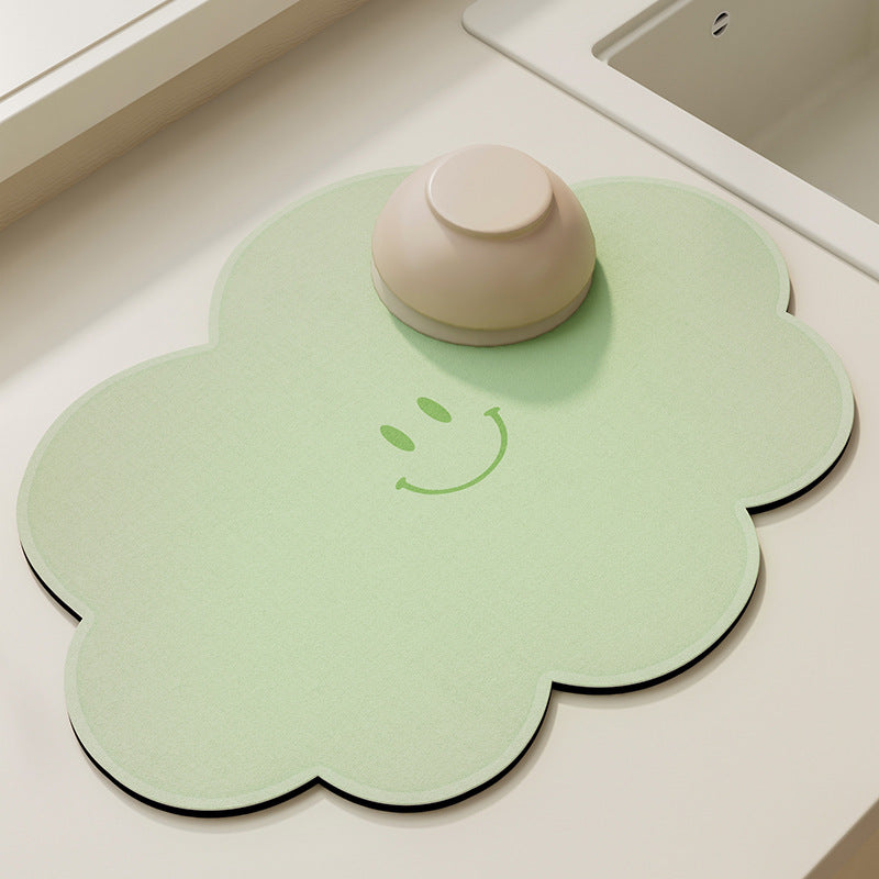 Cute Cloud Shaped Kitchen Counter Mat Kalsten