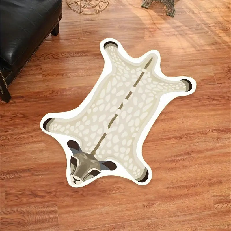 Tiger-shaped Decorative Rug