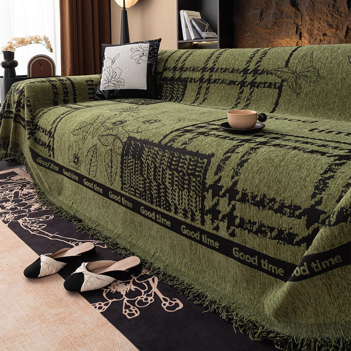 Bohemian-Inspired Decorative Sofa Throw