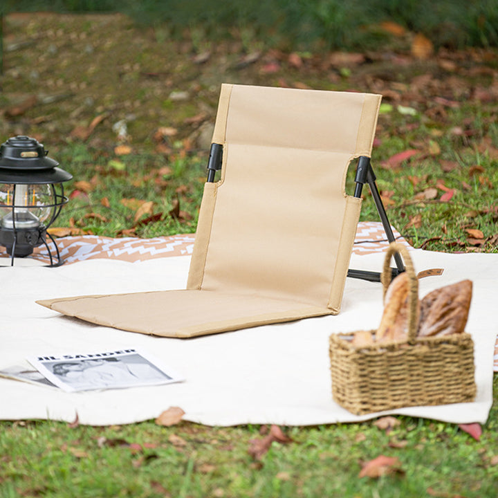 Foldable Outdoor Seat with Adjustable Backrest Kalsten
