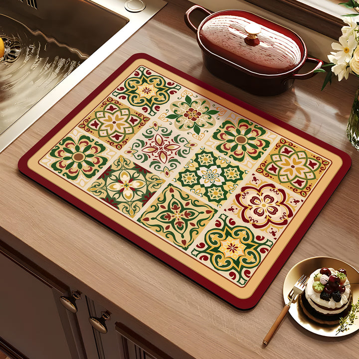 Decorative Kitchen Comfort Mat