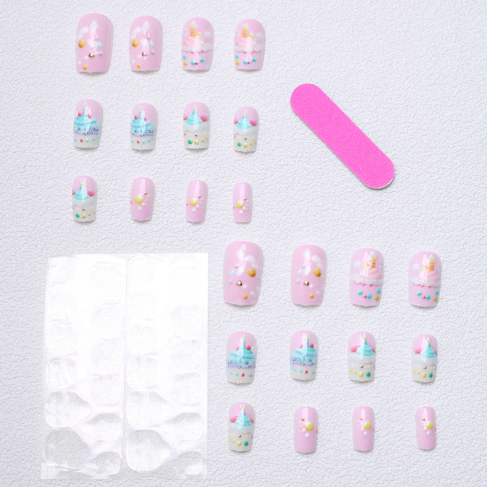 Celebration-Themed Press-On Nails Kalsten