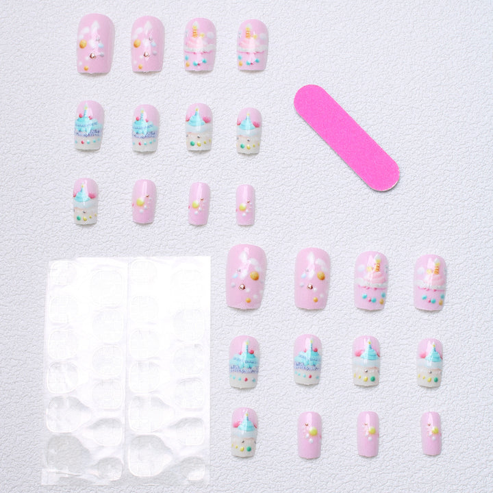 Celebration-Themed Press-On Nails Kalsten