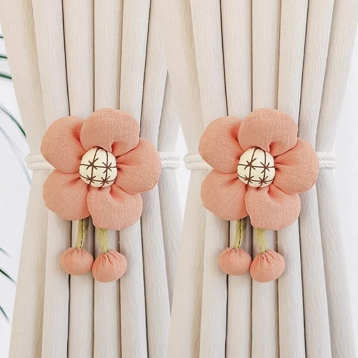 Decorative curtain flower clips Kalsten