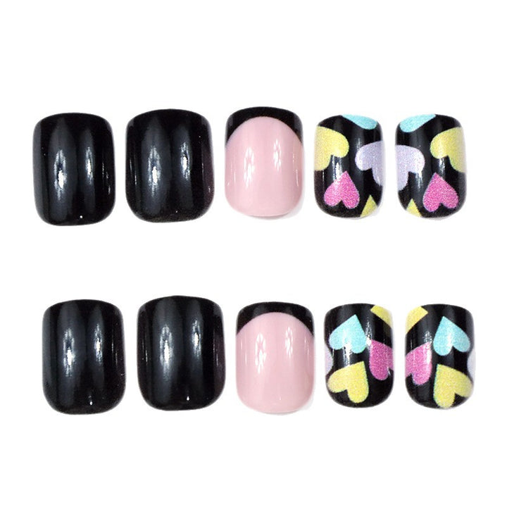 Artistic Heart Design Nail Art Kalsten