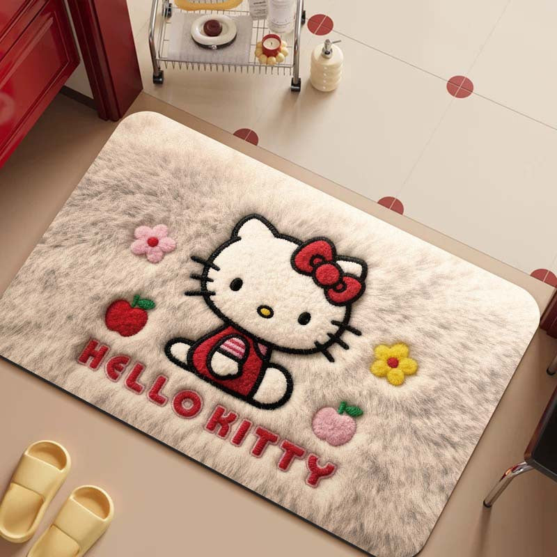 Cute Cartoon Theme Bath Mat