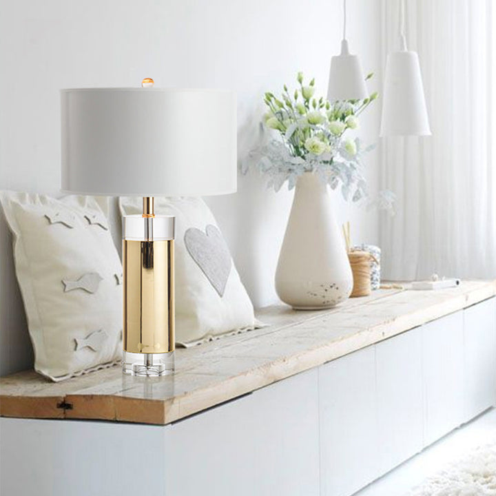 Decorative Crystal Base Table Lamp