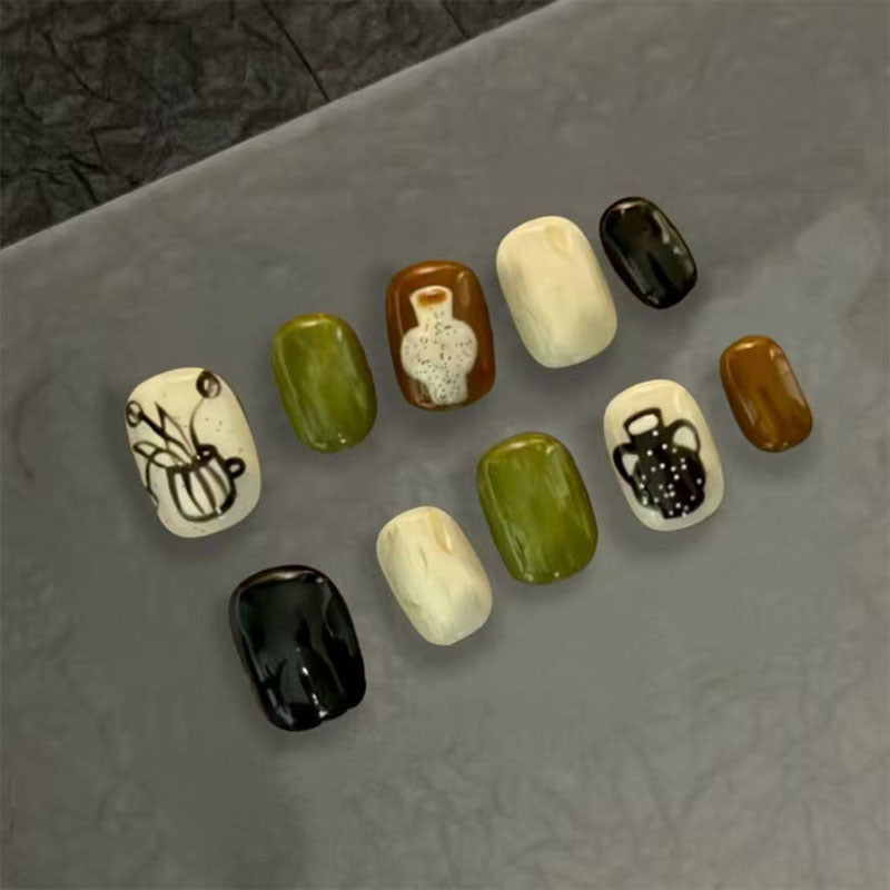 Playful Artistic Nail Art Design Set Kalsten