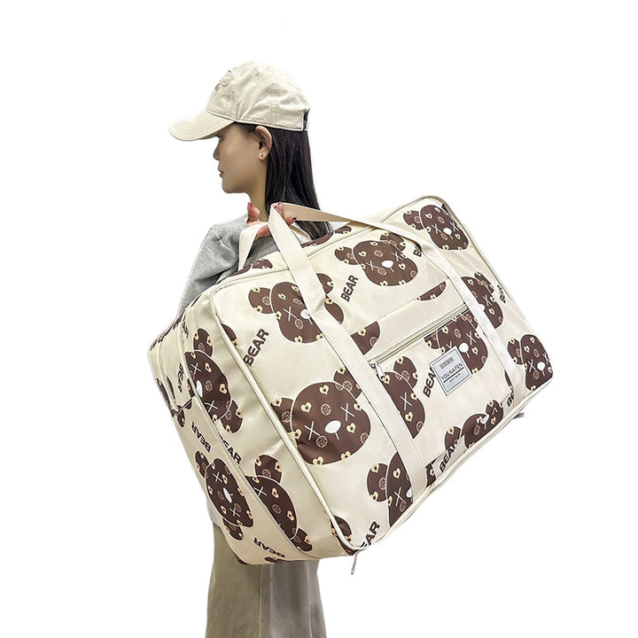 Fun Bear Print Travel Duffle Bag Kalsten