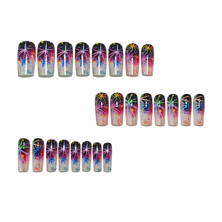 Art nails with graphic 3D design Kalsten
