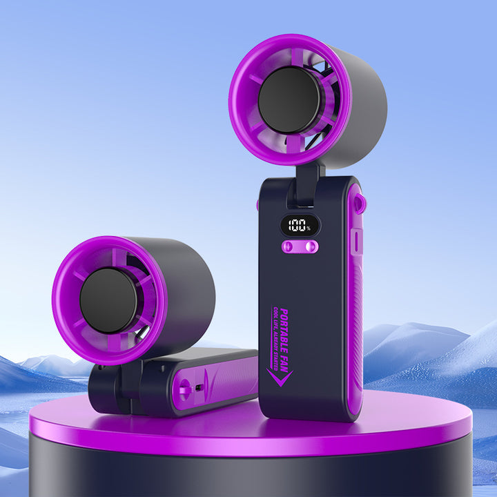 Unisex portable double blower fan Kalsten