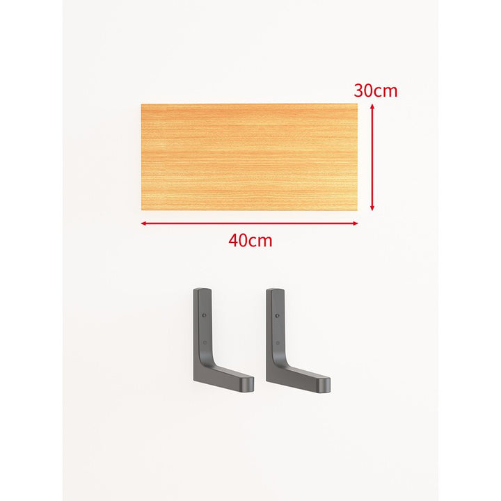 Long Narrow Floating Wall Shelf Kit with Concealed Heavy-Duty Brackets
