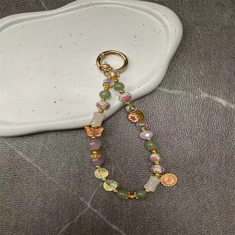 Decorative Beaded Charm Keychain Kalsten 1790135355