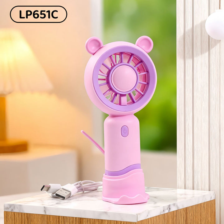Portable handheld fan with cute animal design Kalsten