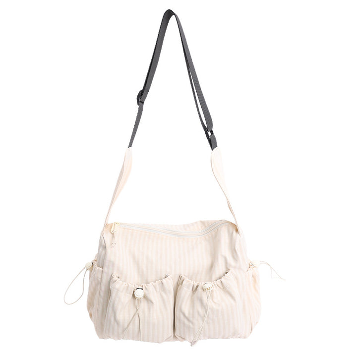 Casual Checked Shoulder Bag