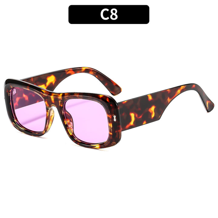Bold Square Frame Sunglasses