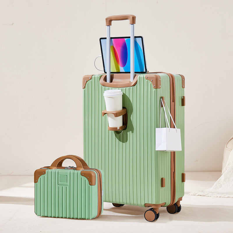 Unisex Durable Expandable Hard-Shell Luggage Kalsten