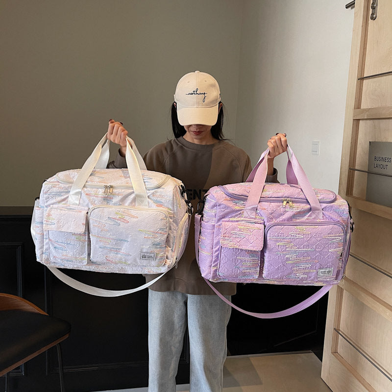 Embroidered Weekender Duffel Kalsten