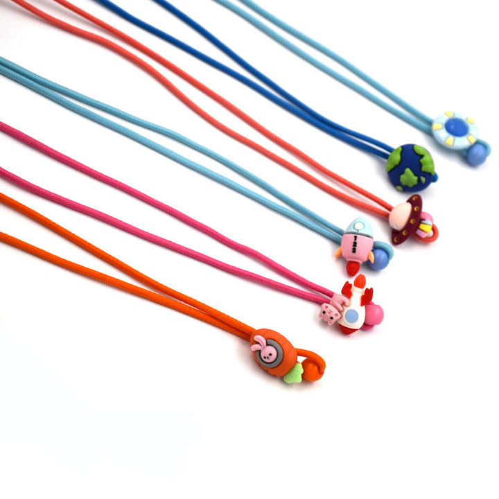 Adjustable Eyewear Retainer with Decorative Bead Kalsten