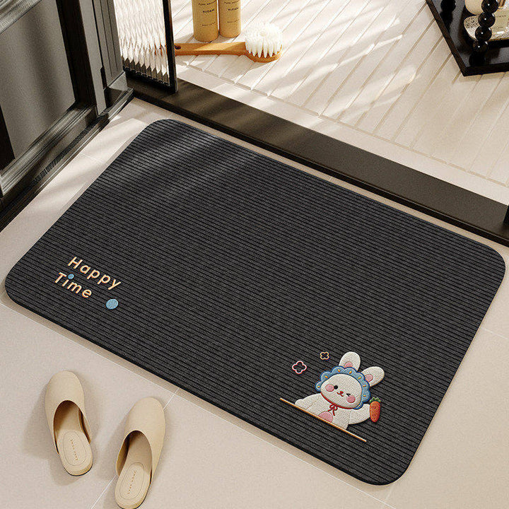 Cute Cartoon-Themed Bath Mat