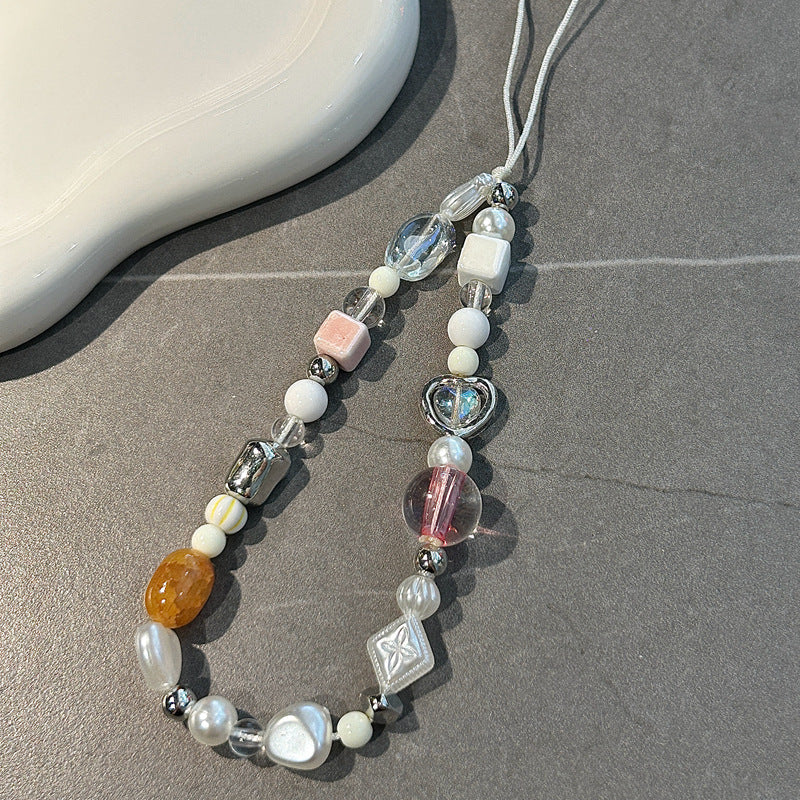 Decorative Beaded Phone Strap Kalsten
