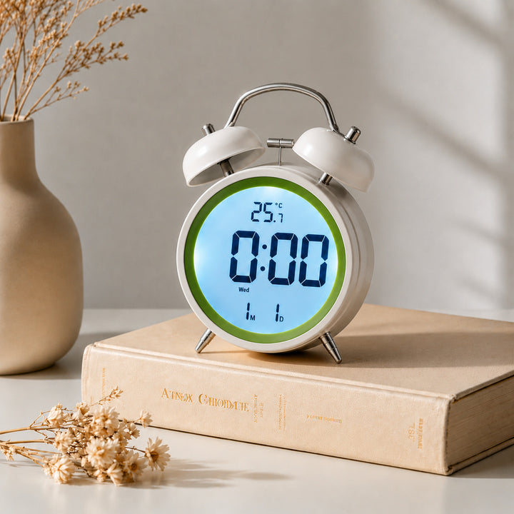 Digital alarm clock with temperature display Kalsten