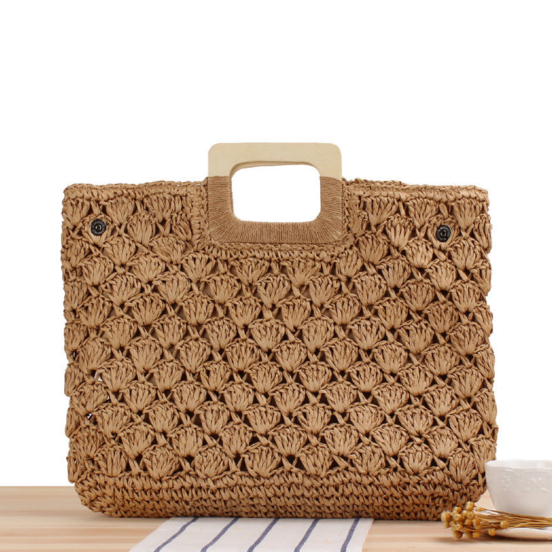 Handbag Made of High-Quality Woven Material Kalsten