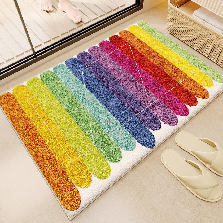 Fun Monster-Themed Bath Mat