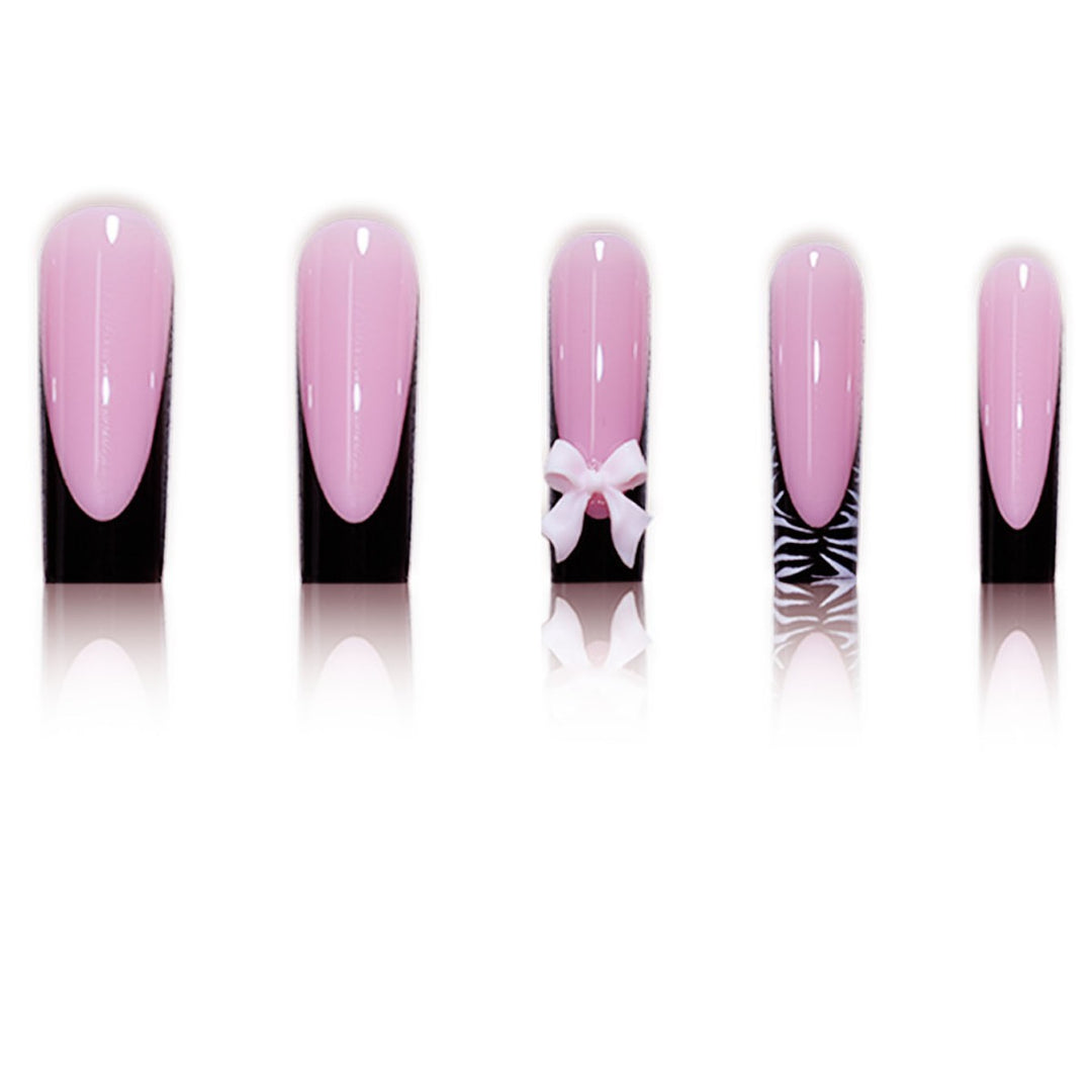 Elegant Decorative Press-On Nail Art Extensions Kalsten