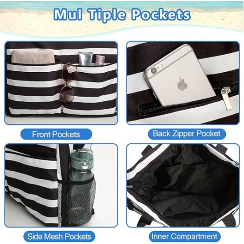 Multifunctional shopping bag with multiple compartments Kalsten