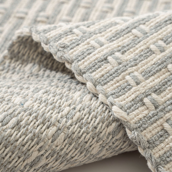 Rectangular placemat made of textured waffle weave Kalsten