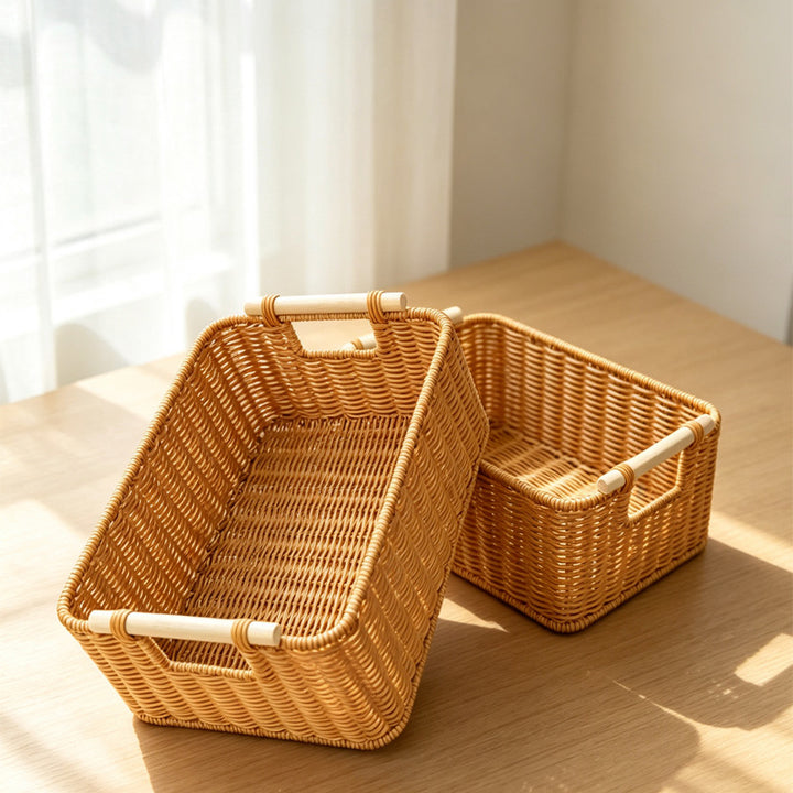 Versatile Woven Storage Baskets Kalsten