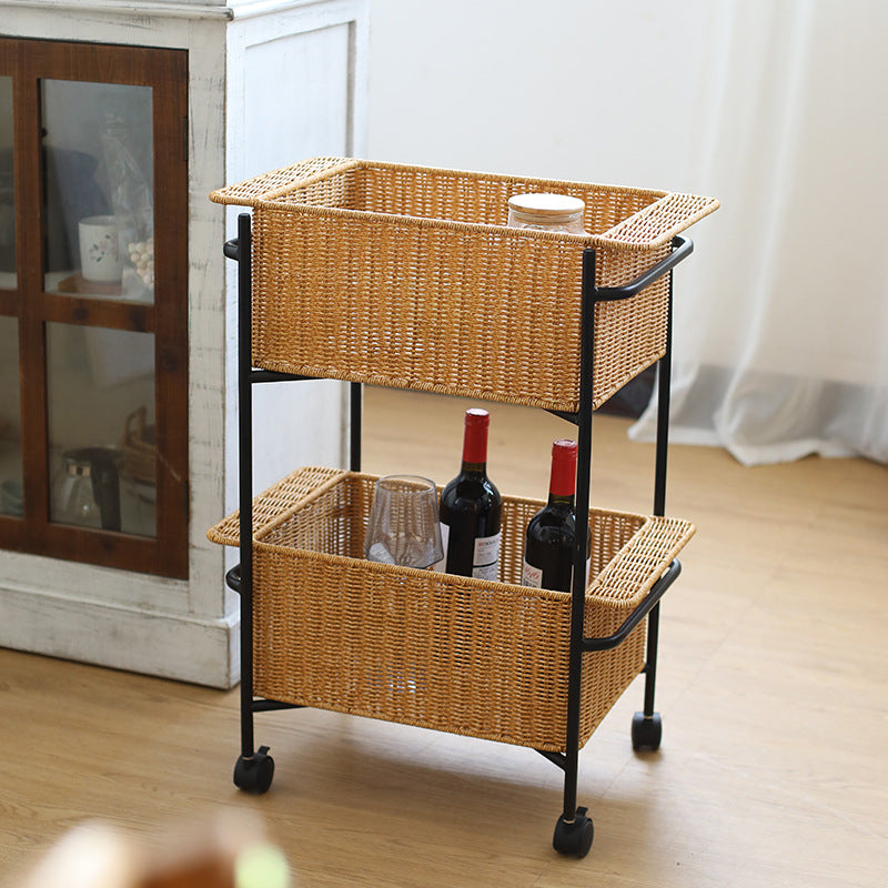 Large Handcrafted Woven Storage Bin Kalsten