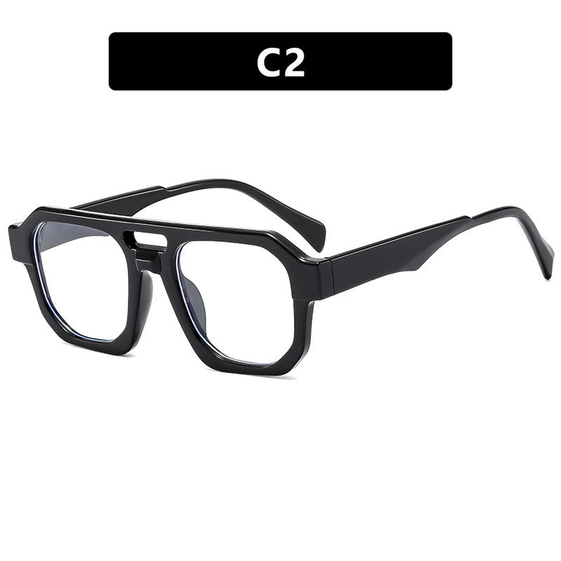 Women's modern sunglasses with square frame and UV protection Kalsten