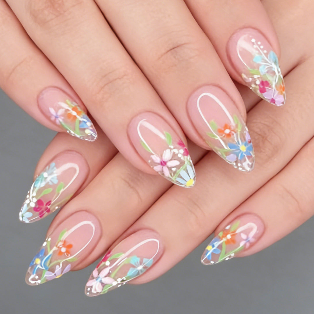 Artistic Floral Nail Design Kit Kalsten